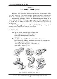Giáo trình Công nghệ chế tạo máy - Chương 9: Gia công bánh răng - Lưu Đức Bình