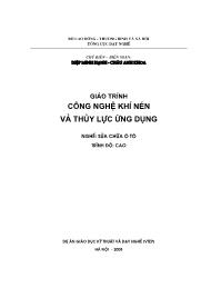 Giáo trình Công nghệ khí nén và thủy lực ứng dụng - Diệp Minh Hạnh (Phần 1)