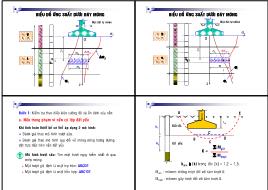 Bài giảng Nền móng - Chương 2: Tính toán thiết kế móng nông - Nguyễn Thanh Sơn