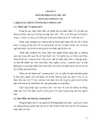Giáo trình Luật so sánh - Trần Thị Kim Oanh (Phần 2)