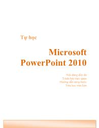 Giáo trình Microsoft PowerPoint 2010