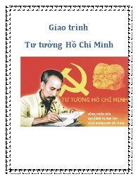 Giáo trình môn Tư tưởng Hồ Chí Minh