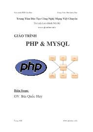 Giáo trình PHP căn bản - Bùi Quốc Huy
