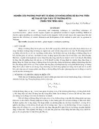 Nghiên cứu phương pháp mô tả động cơ không đồng bộ ba pha trên hệ toạ độ tựa theo từ trường rôto