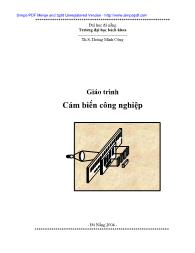 Giáo trình Cảm biến công nghiệp - Hoàng Minh Công