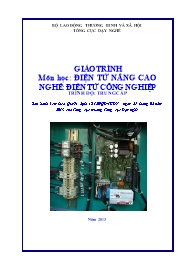 Giáo trình Điện tử nâng cao - Nghề: Điện tử công nghiệp - Lê Văn Hiền (Trình độ trung cấp)