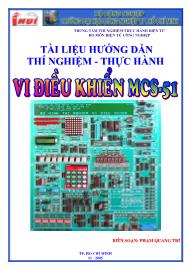 Tài liệu hướng dẫn Vi điều khiển MCS-51