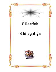 Giáo trình Lý thuyết khí cụ điện