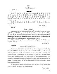 Văn bản hán văn trích tuyển - Võ Minh Hải (Phần 2)