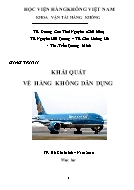 Giáo trình Khái quát về hàng không dân dụng - Dương Cao Thái Nguyên
