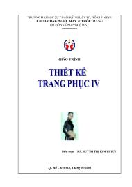 Giáo trình Thiết kế trang phục IV - Huỳnh Thị Kim Phiến