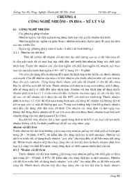 Giáo trình Vật liệu dệt may - Võ Phước Tấn (Phần 2)