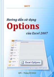 Hướng dẫn sử dụng Options của Excel 2007