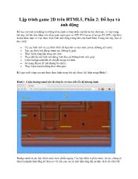 Lập trình game 2D trên HTML5 - Phần 2: Đồ họa và ảnh động